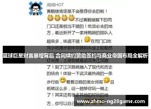 篮球巨星财富暴增背后 合同续约赞助签约与商业帝国布局全解析